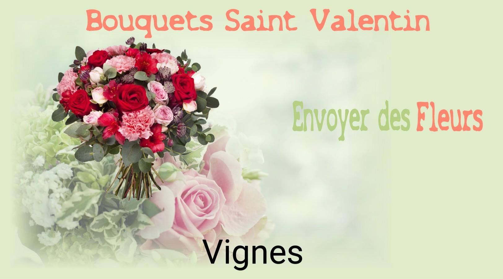 Roses de Saint-Valentin livrées à Vignes
